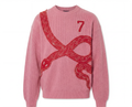 Knitted Pink Sweatshirt