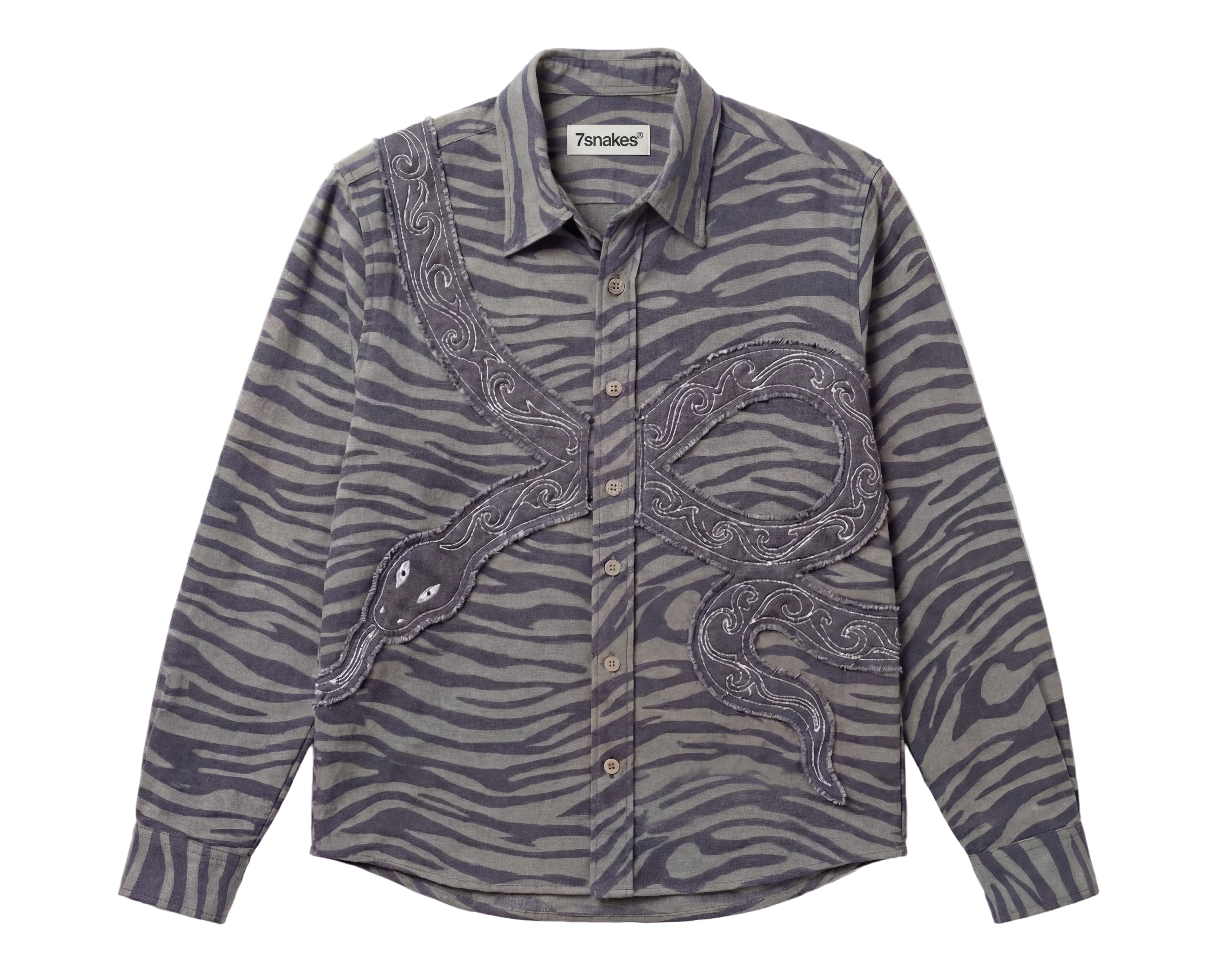 Seven Snakes Zebra Serpent Shirt